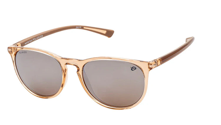 Urban Element Waterton Polarized Sunglasses Crystal Brown/Brown Flash
