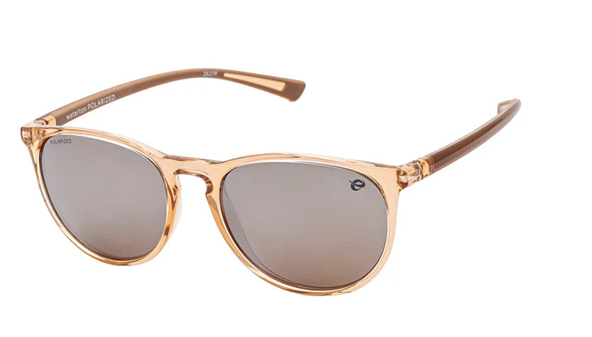 Urban Element Waterton Polarized Sunglasses Crystal Brown/Brown Flash
