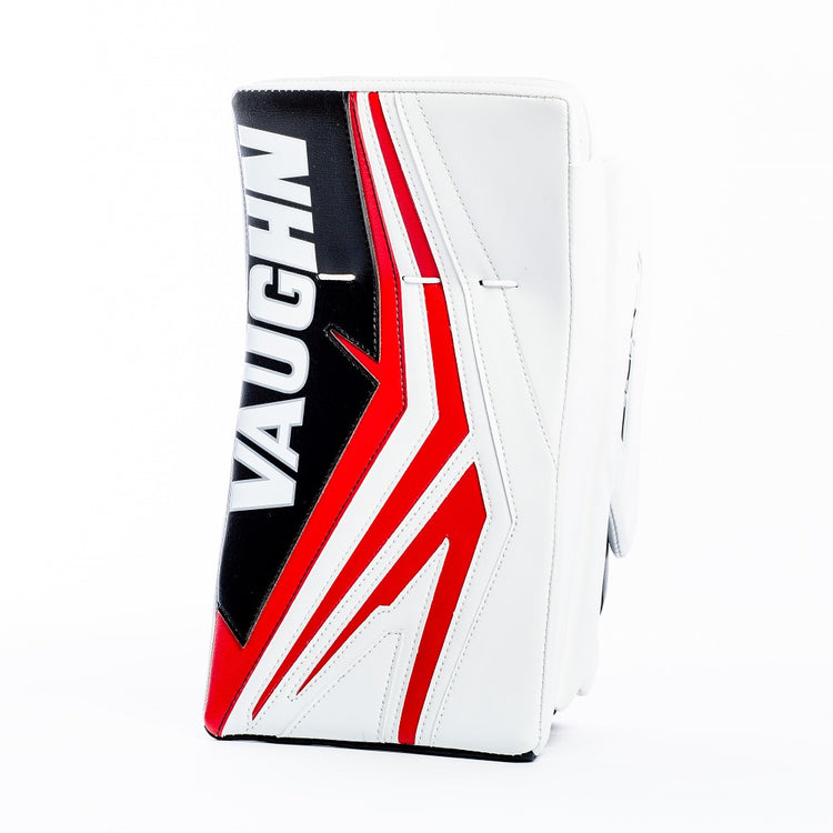 Vaughn Senior SLR4 Pro Carbon Hockey Goalie Blocker White Black Red