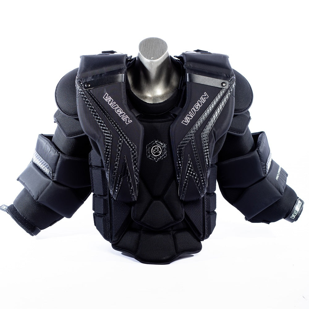 Vaughn Senior Slr4 Pro Carbon Hockey Goalie Chest And Arm Protector