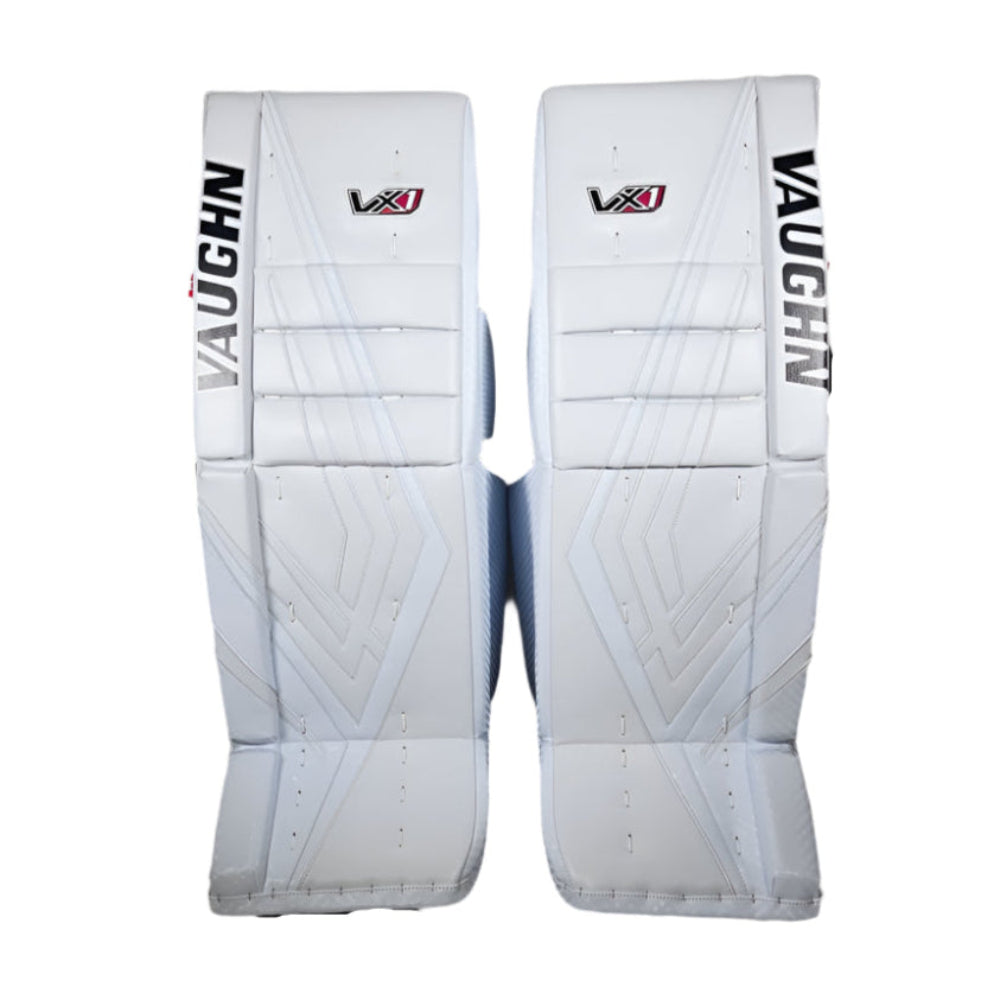 Vaughn Senior Velocity VX1 Pro Carbon Hockey Goalie Pad White