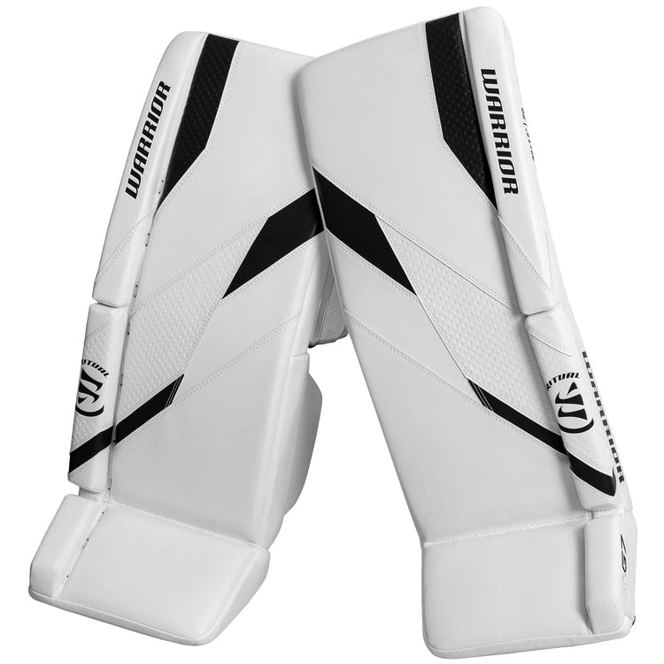 Warrior Senior G7 Pro Hockey Goalie Pad White Black