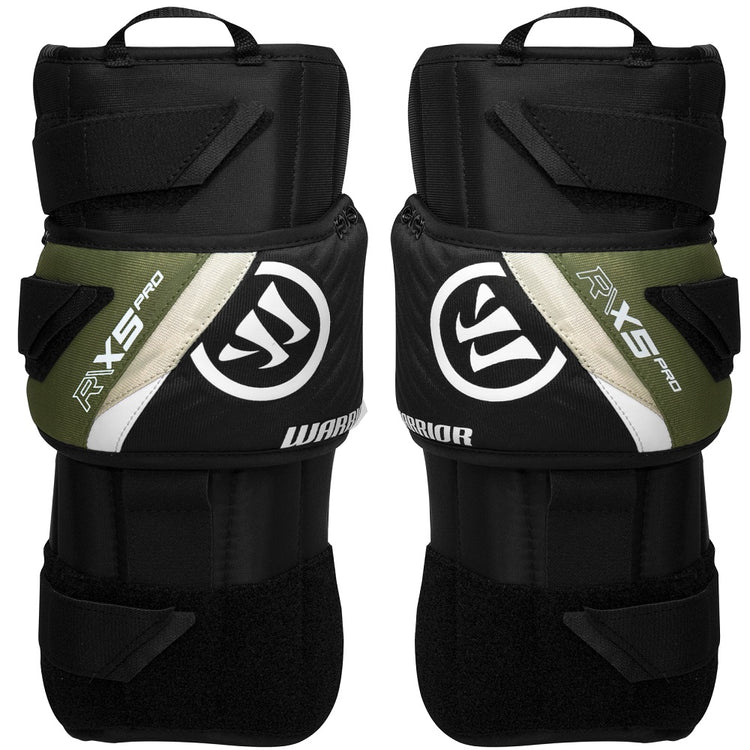 Warrior Intermediate X5 Pro Hockey Goalie Knee Pad black