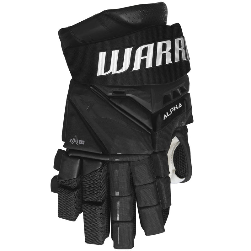 Warrior Senior Alpha LX3 Pro Hockey Player Gloves Black