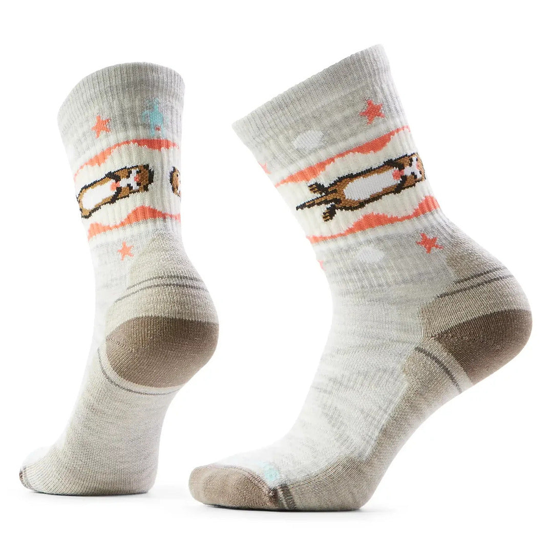 Smartwool Women's Hike Light Cushion Otter Float Crew Socks