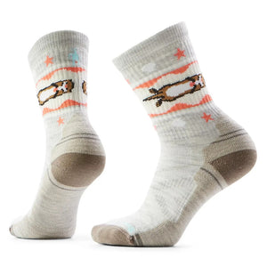 Smartwool Women's Hike Light Cushion Otter Float Crew Socks