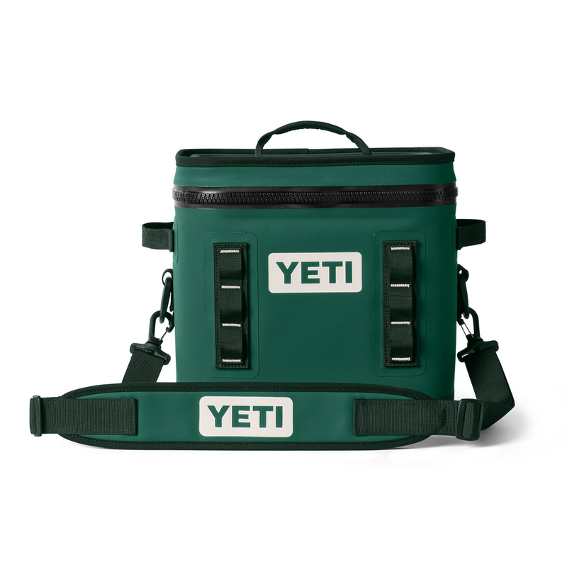 YETI Hopper Flip 12 Soft Cooler black forest green