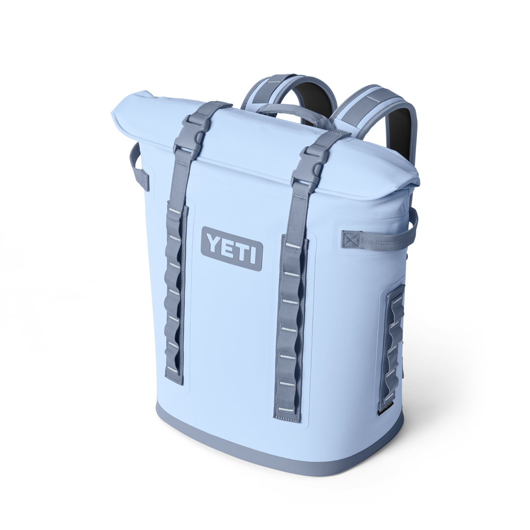 YETI Hopper M20 Backpack Soft Cooler Big Sky Blue
