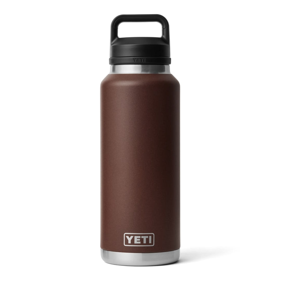 YETI Rambler Bottle 46oz Wetlands Brown chug cap 1.36 L