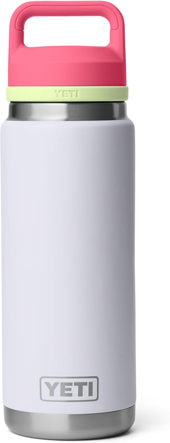 YETI Rambler Chug Cap Bottle 26oz 739ml Mist Pink Grasshopper
