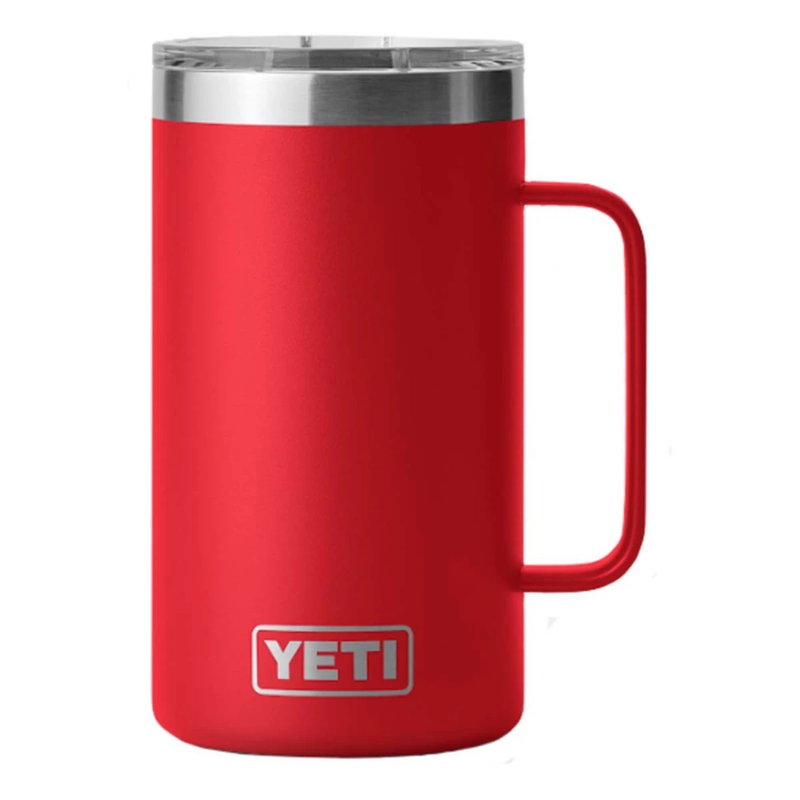 YETI Rambler Mug 24oz Rescue Red 710 ml