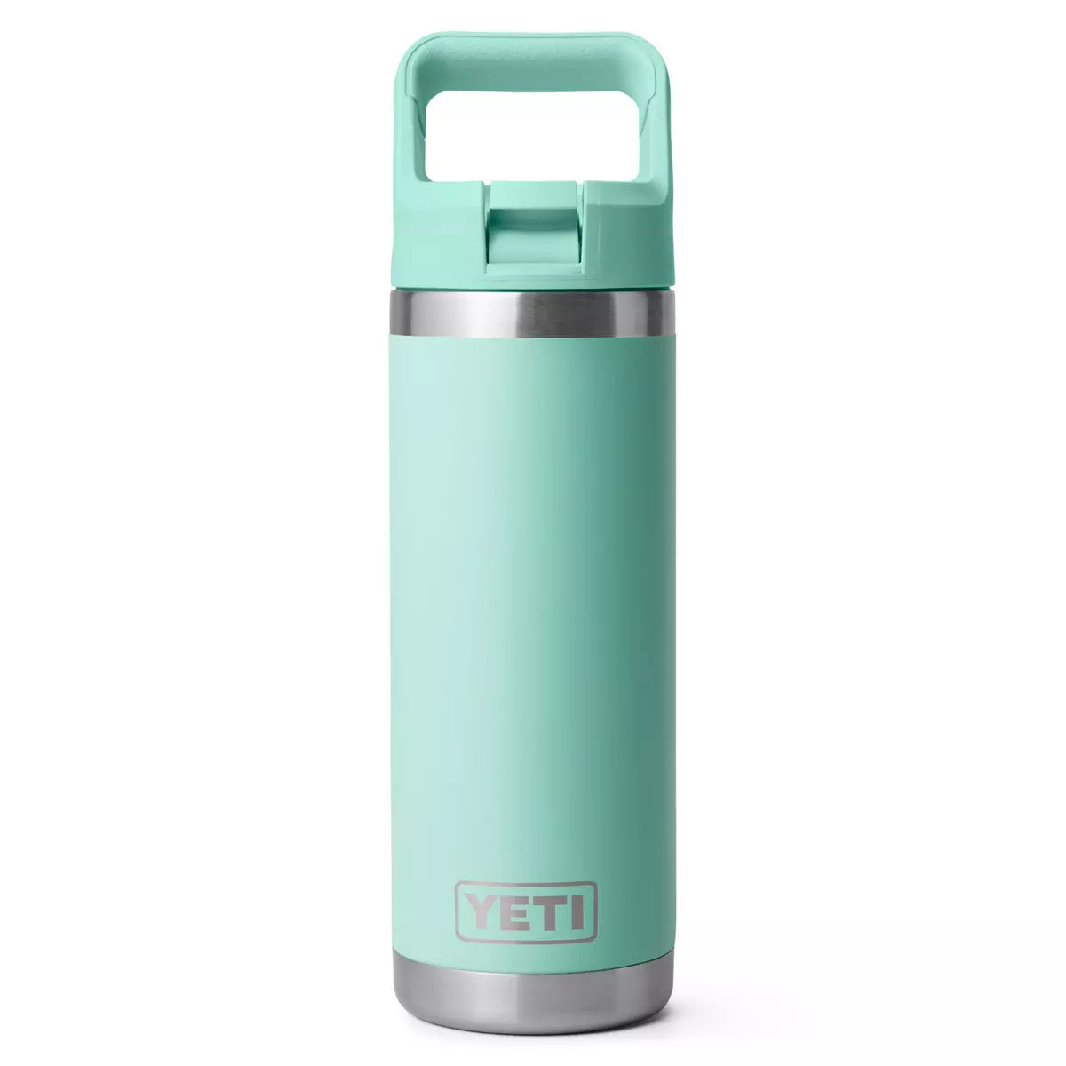 YETI Rambler Straw Cap Bottle 18oz/532ml Seafoam
