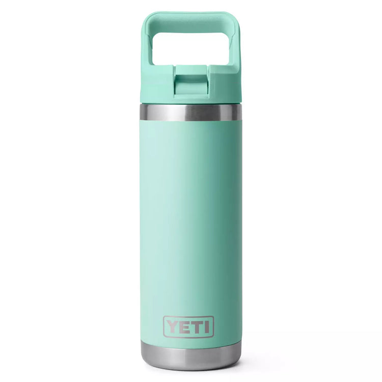 YETI Rambler Straw Cap Bottle 18oz/532ml Seafoam

