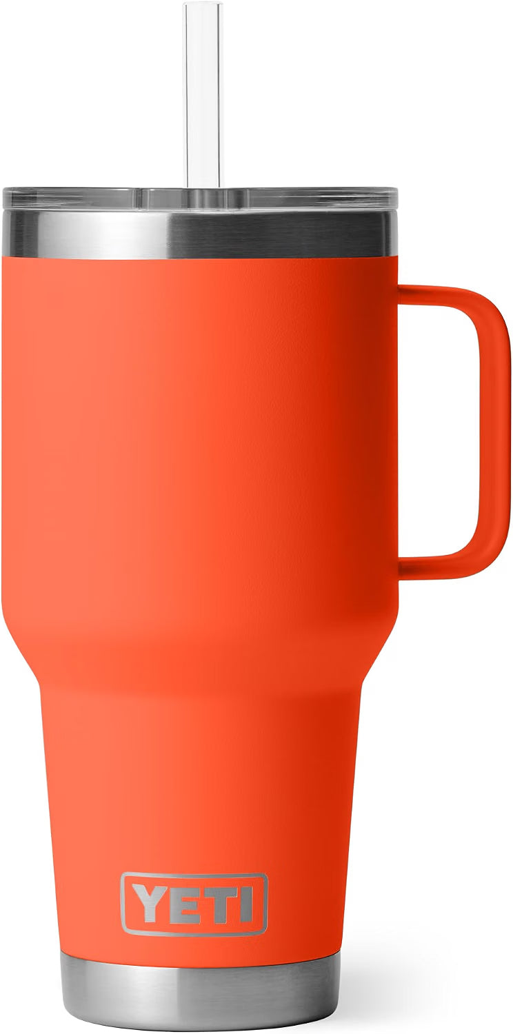 YETI Rambler Straw Mug 35oz/1L Papaya
