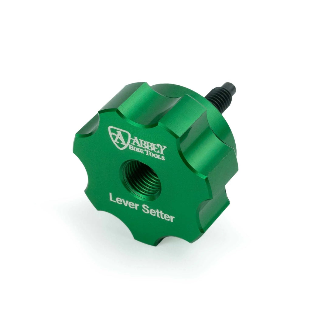 Abbey Bike Tools Lever Setter Tool green