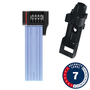 ABUS Bordo uGrip 5700 Folding Lock Combination blue