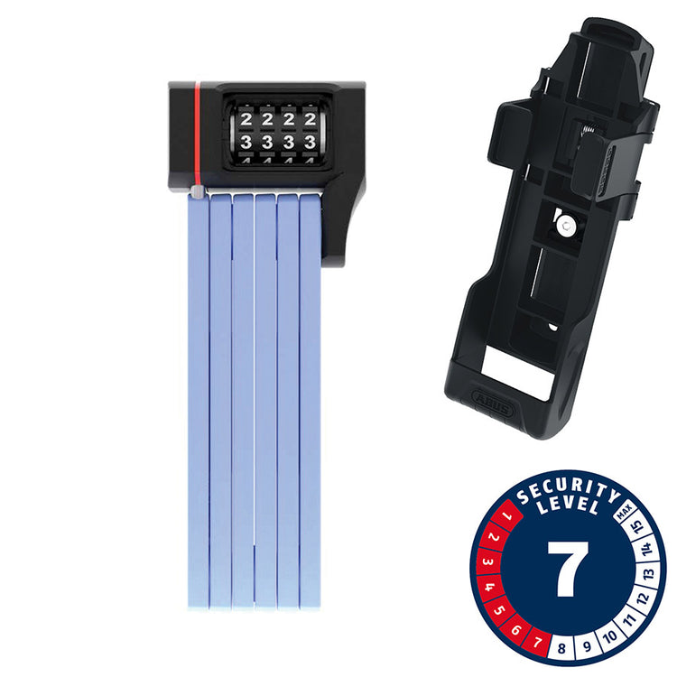 ABUS Bordo uGrip 5700 Folding Lock Combination blue