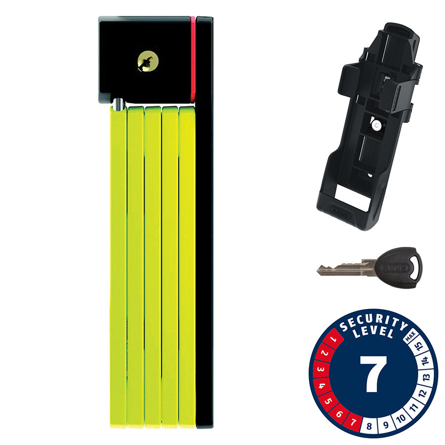 ABUS Bordo uGrip 5700 Folding Lock Keyed Green