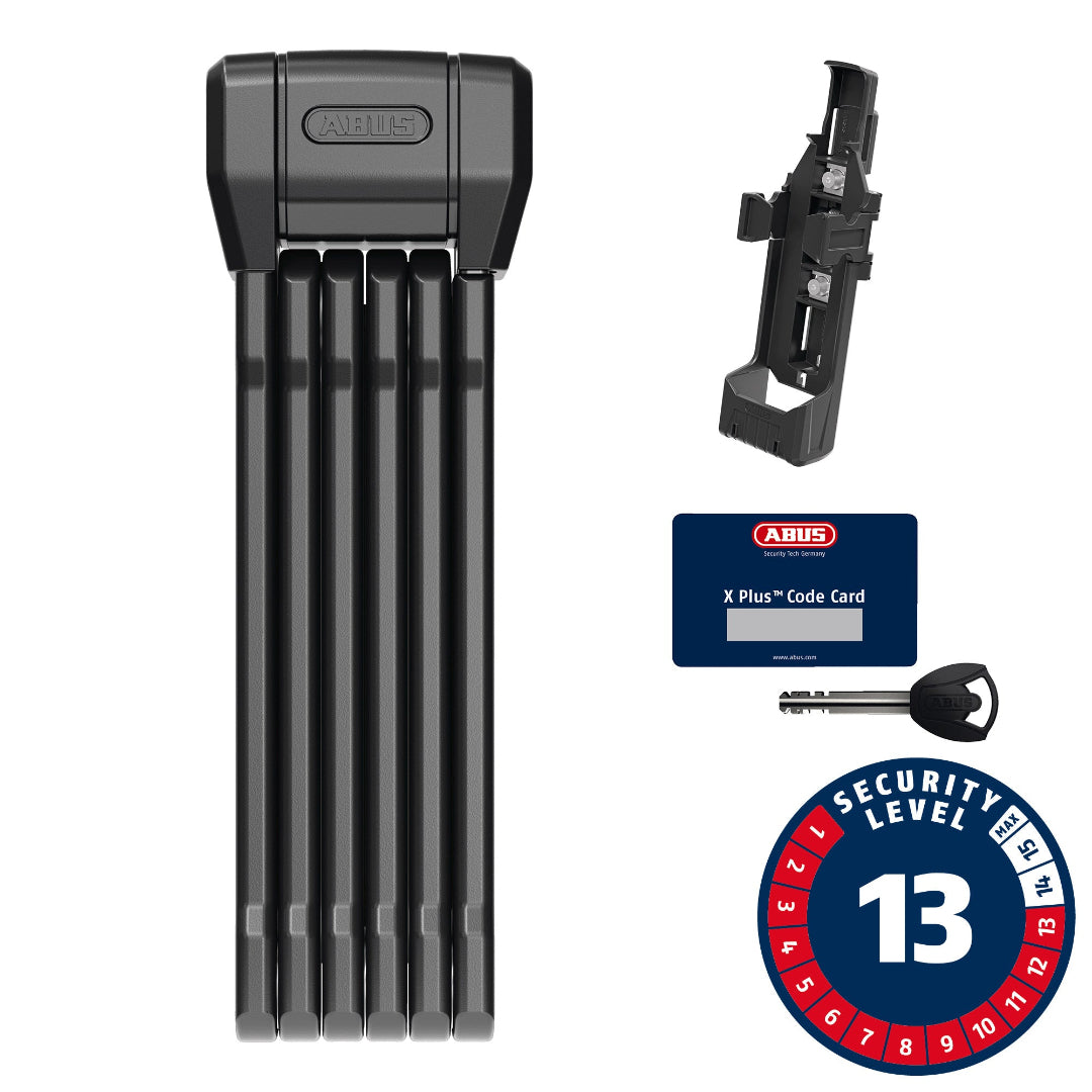 ABUS Bordo XPlus 6200K Folding Bike Lock black