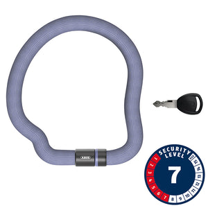 Abus, Goose 6206K, Chain Lock, Key, 6mm, 110cm, 3.6', Black