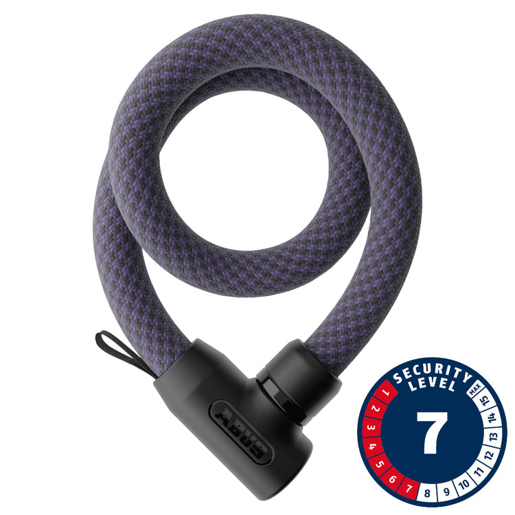 ABUS Yarnit 4004K Chain Lock midnight purple