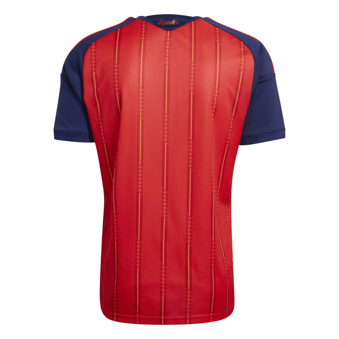 adidas Men's Team Spain World Cup 2026 Replica Soccer Jersey