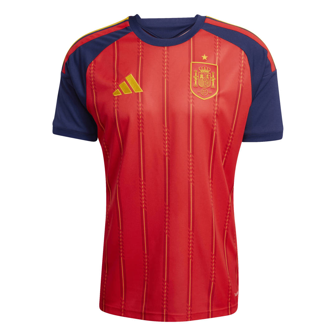 adidas Men's Team Spain World Cup 2026 Replica Soccer Jersey