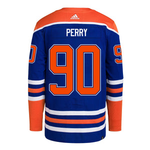 adidas NHL Edmonton Oilers Corey Perry Authentic Primegreen Home Jersey