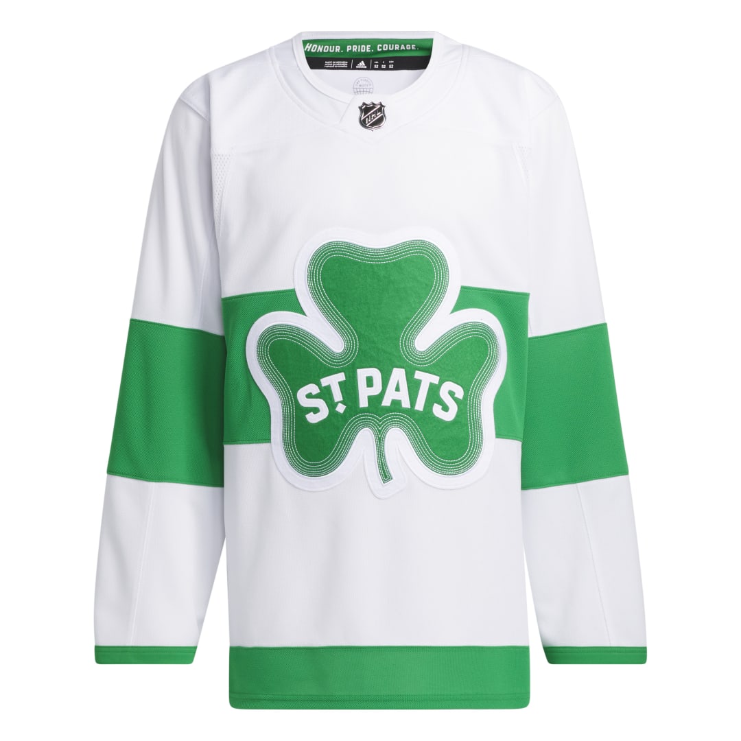 adidas NHL Toronto St. Pats 2024 Authentic Primegreen Jersey