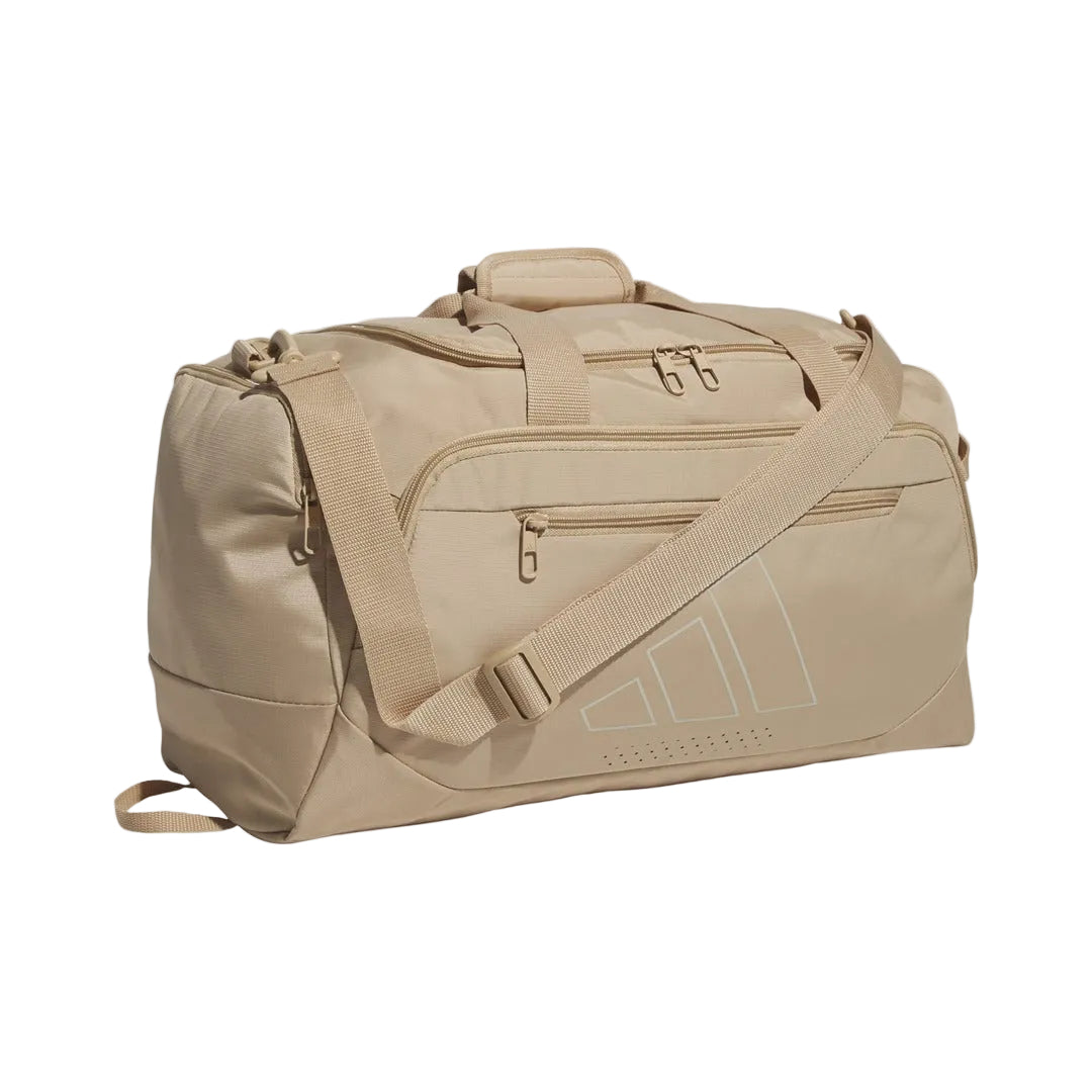 Adidas Defender 5 Small Duffel Bag champagne gold brown