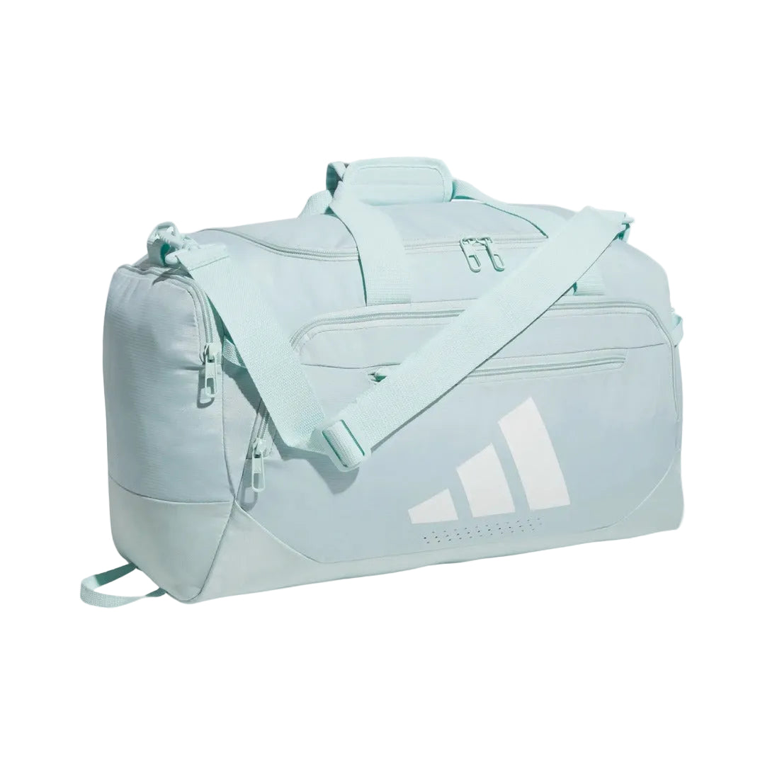 Adidas Defender 5 Small Duffel Bag teal blue