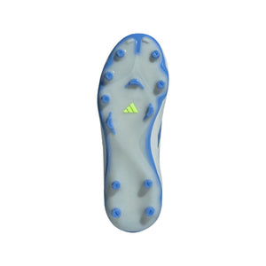 adidas Junior Copa Pure III IE1195 League FG Soccer Cleats blue grey lime