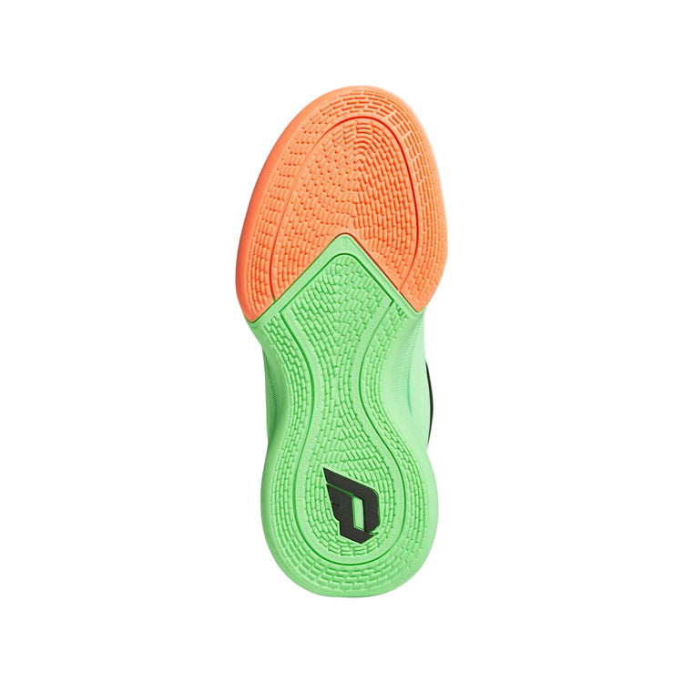 Adidas Junior Dame X Basketball Shoes lime green black orange