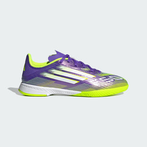 adidas Junior F50 Club Indoor Soccer Shoes purple/white