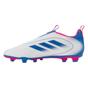 adidas Junior Goletto IX FG/MG Soccer Cleats White/Blue/Pink