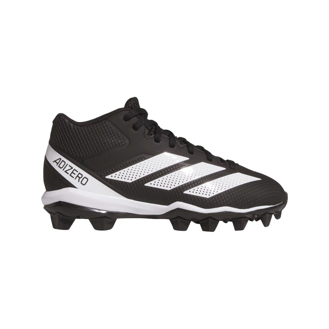 adidas Junior Impact.2 Mid Football Cleats Black White