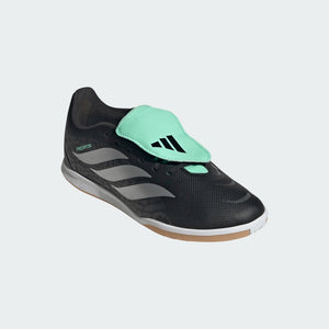 adidas Junior Predator Club Sala Indoor Soccer Shoes black/teal/silver