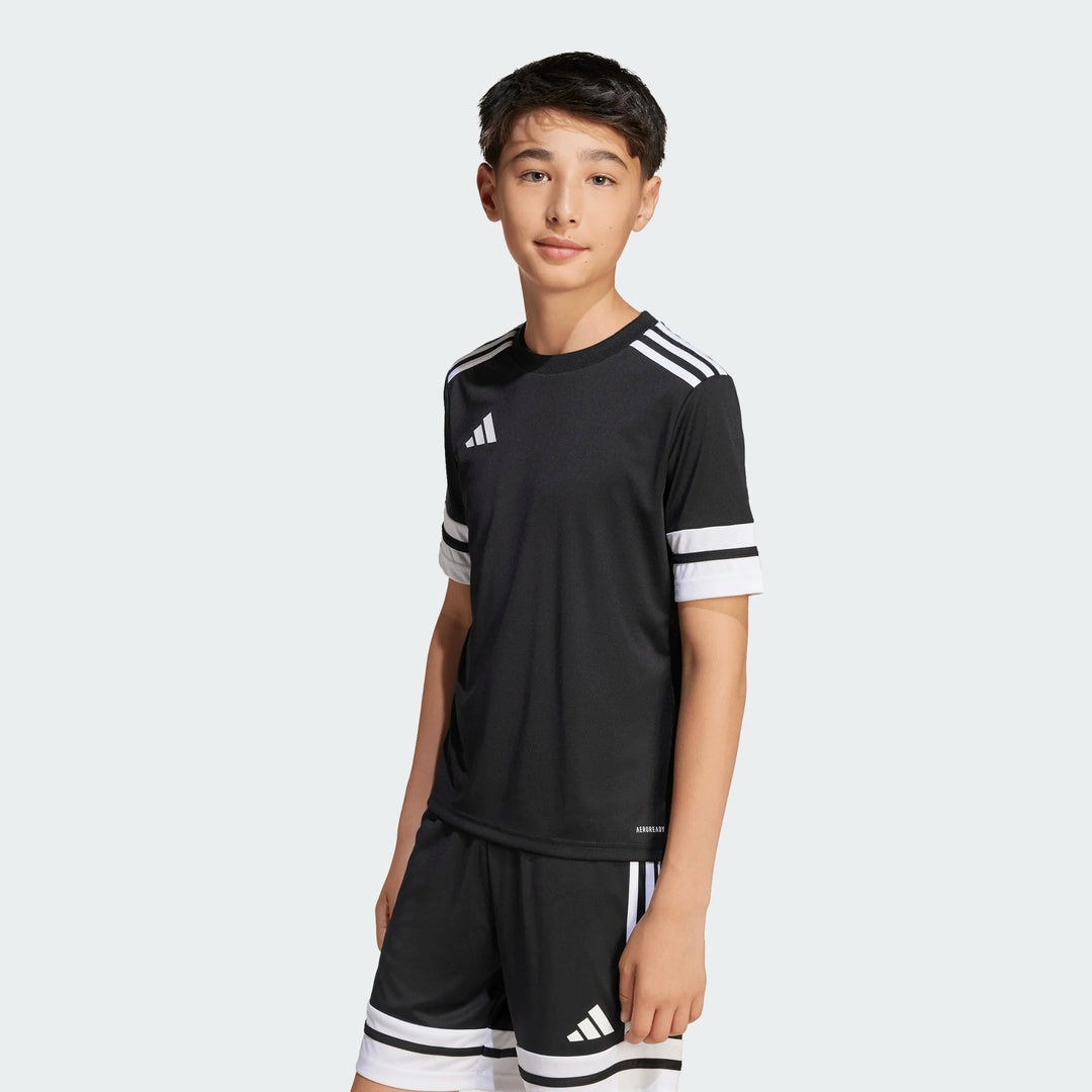 adidas Junior Squadra 25 Soccer Jersey black