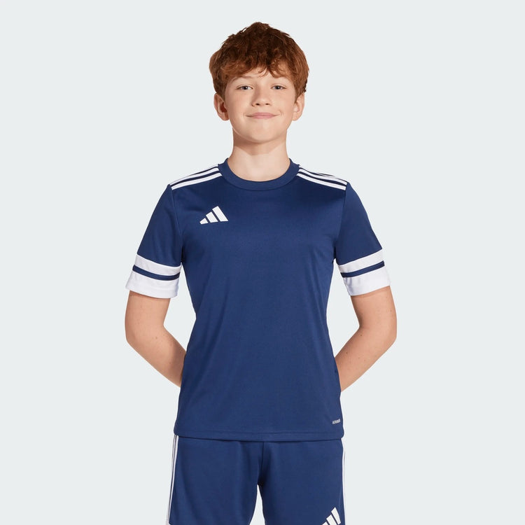 adidas Junior Squadra 25 Soccer Jersey navy blue
