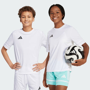 adidas Junior Squadra 25 Soccer Jersey white