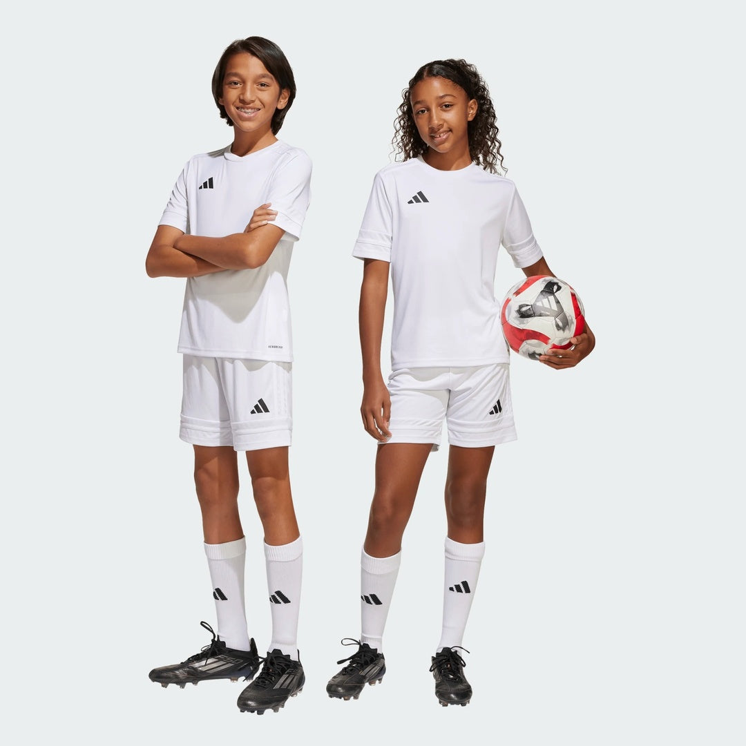adidas Junior Squadra 25 Soccer Shorts white