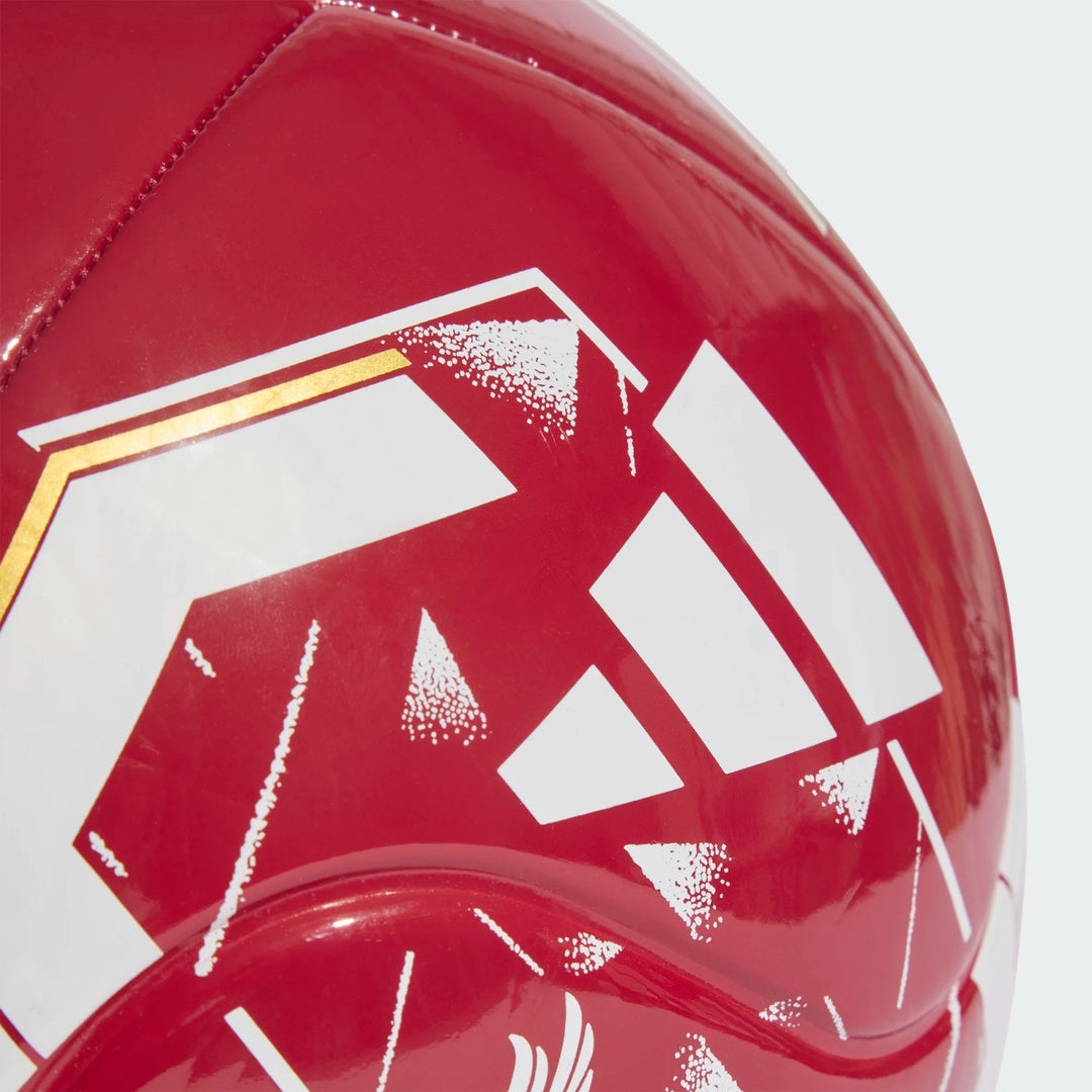 adidas Liverpool FC Home Club Soccer Ball red