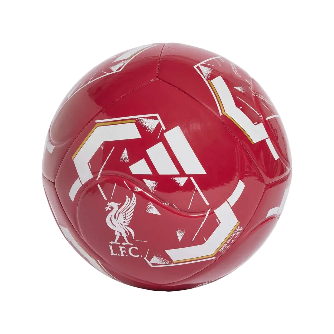 adidas Liverpool FC Home Club Soccer Ball red