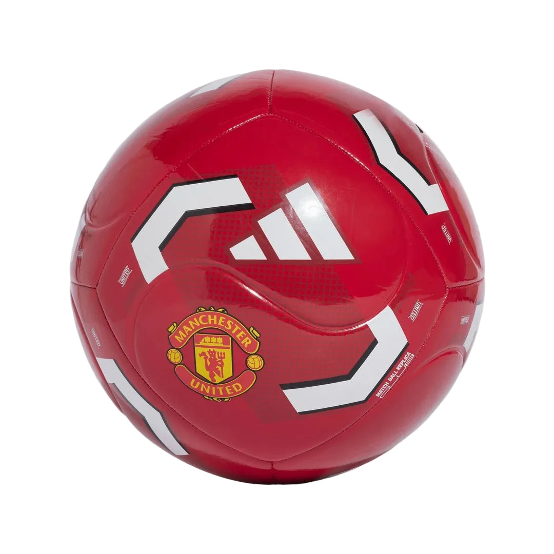 adidas Manchester United Home Club Soccer Ball red
