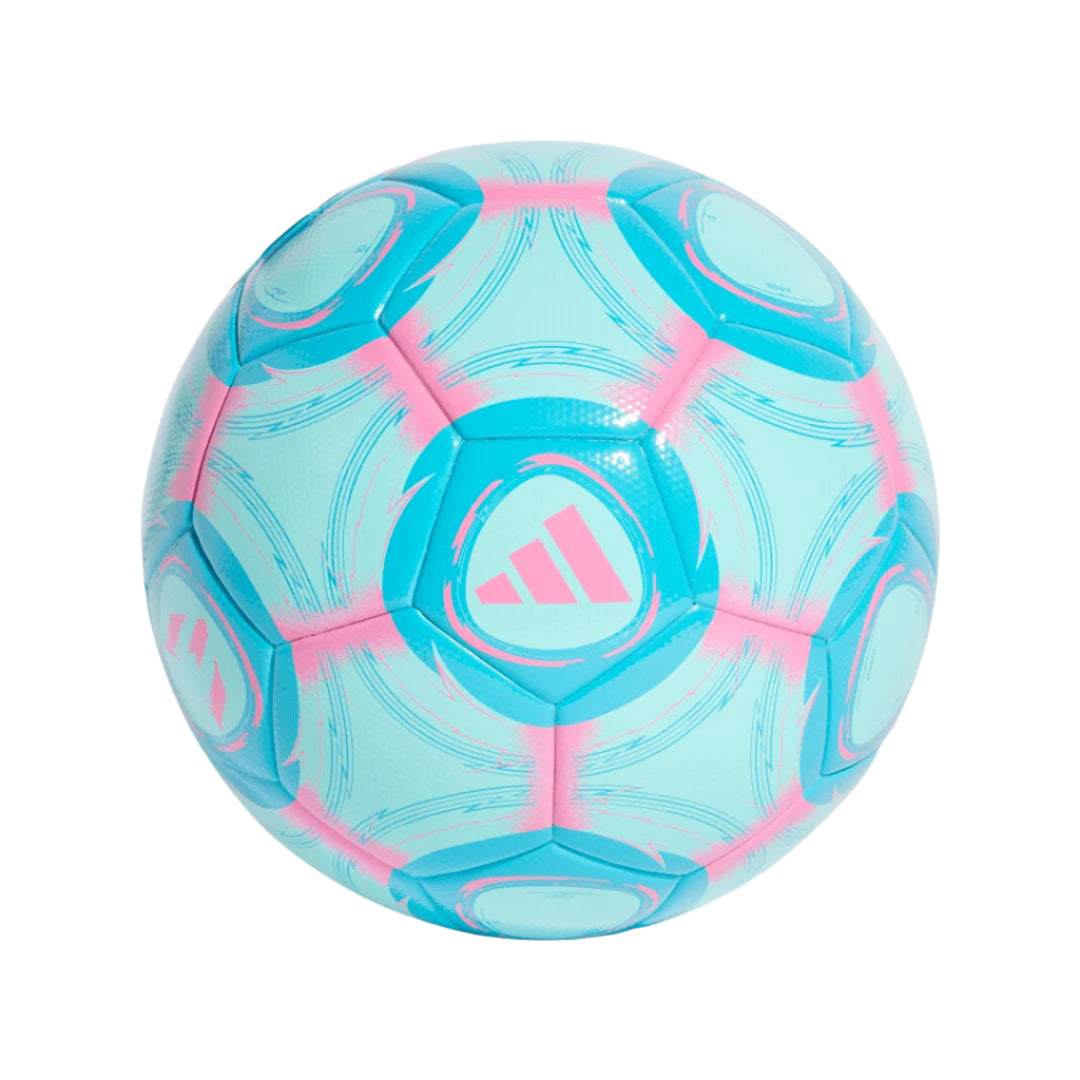 adidas Messi JE6459 League Soccer Ball Aqua Cyan Pink