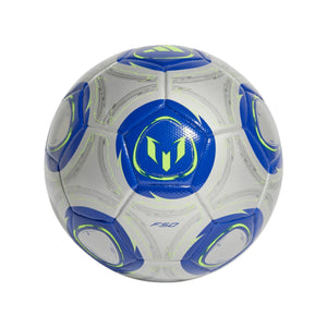 adidas Messi JE6457 League Soccer Ball Silver Blue Yellow