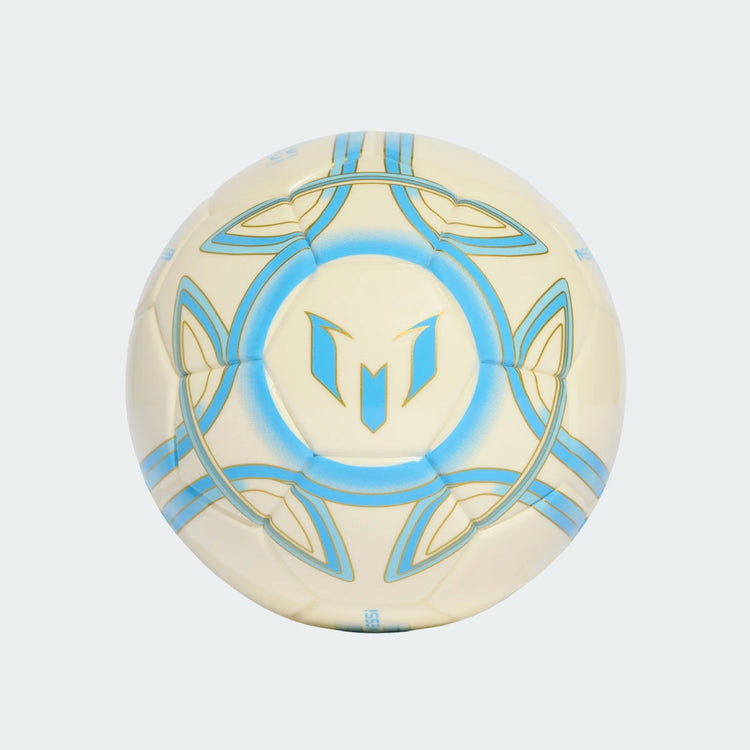 adidas Messi Mini Soccer Ball ivory/blue