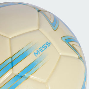 adidas Messi Mini Soccer Ball ivory/blue