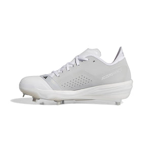 adidas Senior Adizero Impact Metal Baseball Cleats White