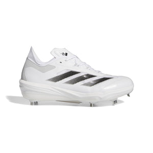 adidas Senior Adizero Impact Metal Baseball Cleats White